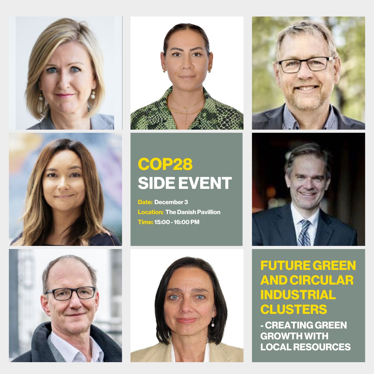 GreenLab (@greenlabskive) on Twitter photo We are ready to make real change at <a href="/COP28/">Francisco Blasco</a>! Looking forward to a great side event <a href="/UNIDO/">UNIDO</a>, World Climate Foundation, <a href="/topsoe_official/">Topsoe</a> <a href="/BreakthroughNRG/">BreakthroughEnergy</a> and <a href="/DanishMFA/">Denmark MFA 🇩🇰</a> at the Danish Pavilion B6 75 on Sunday, Decmber 3 at 15:00-16:00 pm - Let's make #COP28 count! We are ready to make real change at <a href="/COP28/">Francisco Blasco</a>! Looking forward to a great side event <a href="/UNIDO/">UNIDO</a>, World Climate Foundation, <a href="/topsoe_official/">Topsoe</a> <a href="/BreakthroughNRG/">BreakthroughEnergy</a> and <a href="/DanishMFA/">Denmark MFA 🇩🇰</a> at the Danish Pavilion B6 75 on Sunday, Decmber 3 at 15:00-16:00 pm - Let's make #COP28 count!