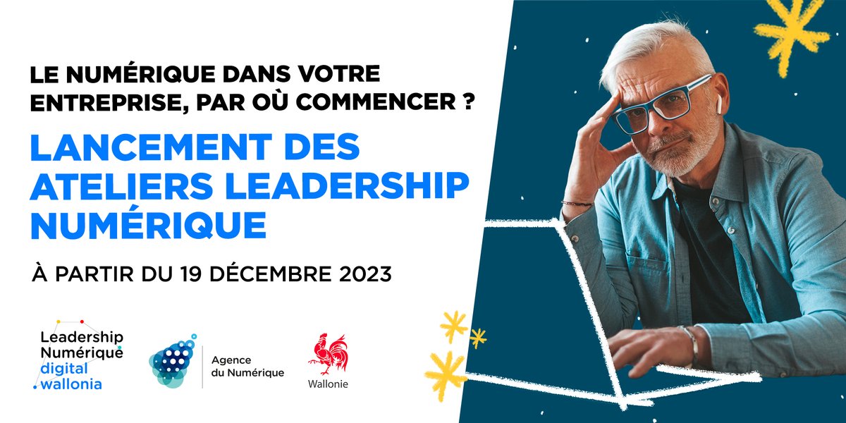 🚀 Vous voulez donner un nouvel élan à votre entreprise et démarrer sa transformation numérique ? Découvrez les ateliers #LeadershipNumérique de #DigitalWallonia, conçus spécialement pour les dirigeants d'entreprises en #Wallonie.

Plus d'infos ici ➡ digitalwallonia.be/fr/publication…