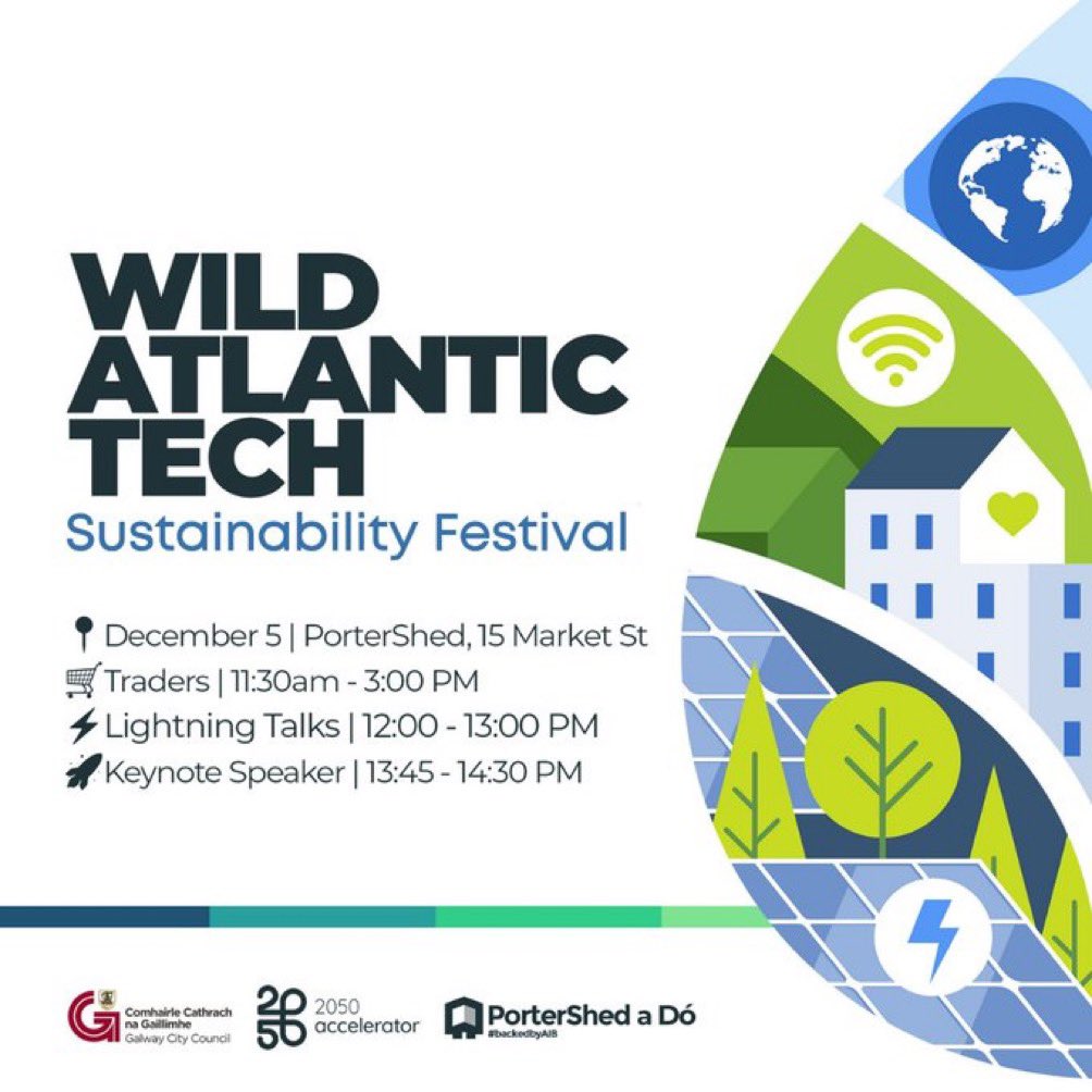 Aoife Cheung (@realaoifecheung) on Twitter photo We are super excited for our first ever Sustainability Festival <a href="/portershed/">PorterShed</a> next Tuesday 5th December! 🥳
An afternoon with 1 keynote, 5 lightening talks & local sustainable traders all under the one roof 🙌🏻
Register here: clr.ie/135245 We are super excited for our first ever Sustainability Festival <a href="/portershed/">PorterShed</a> next Tuesday 5th December! 🥳
An afternoon with 1 keynote, 5 lightening talks & local sustainable traders all under the one roof 🙌🏻
Register here: clr.ie/135245
