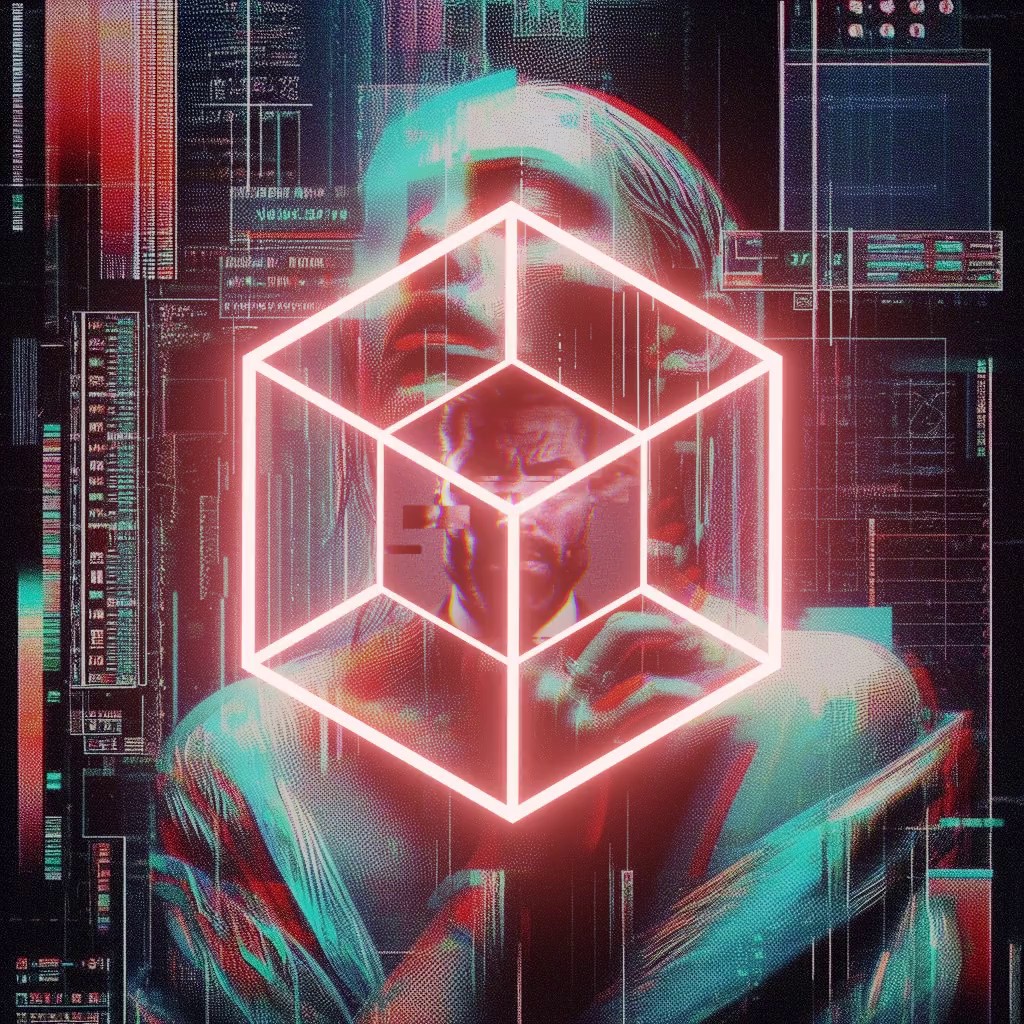 nftdesignawards's tweet photo. An Honorable Mention goes to the "Genesis of Worlds" Collection by @ChadversePro for his exploration of the interplay between chaos and order, creating a visually captivating dance of elements.

"Cubes feature unique designs that blend vaporwave and glitch art elements"

#nftart https://t.co/02Us3vVrhh