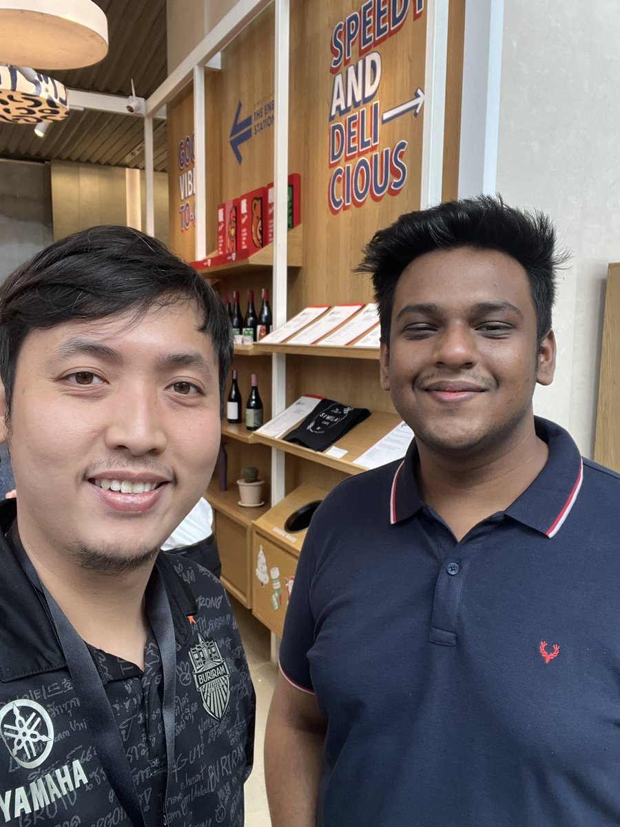 Enjoy your time at bangkok! <a href="/rudrankriyam/">Rudrank Riyam</a>