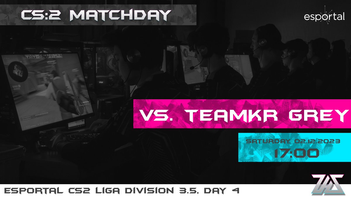Zuhausis (@zuhausis) on Twitter photo Next <a href="/EsportalGER/">esportalGER</a> game for our Zuhausis-Boys against #teamKRGrey. Saturday - 17:00 🔥
Live POV's:
twitch.tv/lenny_scm / twitch.tv/c3bby_
Line-Up:
<a href="/SmyceCS/">Smyce</a>
<a href="/Atmo0_cs/">Atmo0</a>
<a href="/lenny_scm/">Lenny</a>
<a href="/maisonsim/">Maison Sim</a>
<a href="/C3bby_/">C3bby</a> Next <a href="/EsportalGER/">esportalGER</a> game for our Zuhausis-Boys against #teamKRGrey. Saturday - 17:00 🔥
Live POV's:
twitch.tv/lenny_scm / twitch.tv/c3bby_
Line-Up:
<a href="/SmyceCS/">Smyce</a>
<a href="/Atmo0_cs/">Atmo0</a>
<a href="/lenny_scm/">Lenny</a>
<a href="/maisonsim/">Maison Sim</a>
<a href="/C3bby_/">C3bby</a>