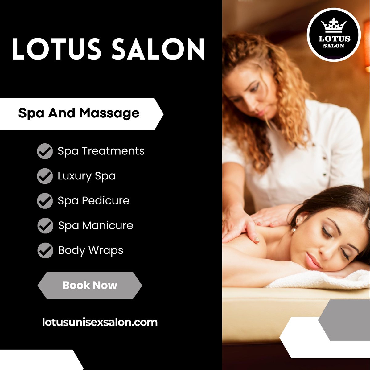 LotusMoradabad's tweet image. Our expert therapists are dedicated to helping you achieve your wellness goals.

#SpaExperts #MassageTherapyExperts #WellnessGoals #lotussalon #lotussalonmoradabad #Lotus #lotussalonfranchise