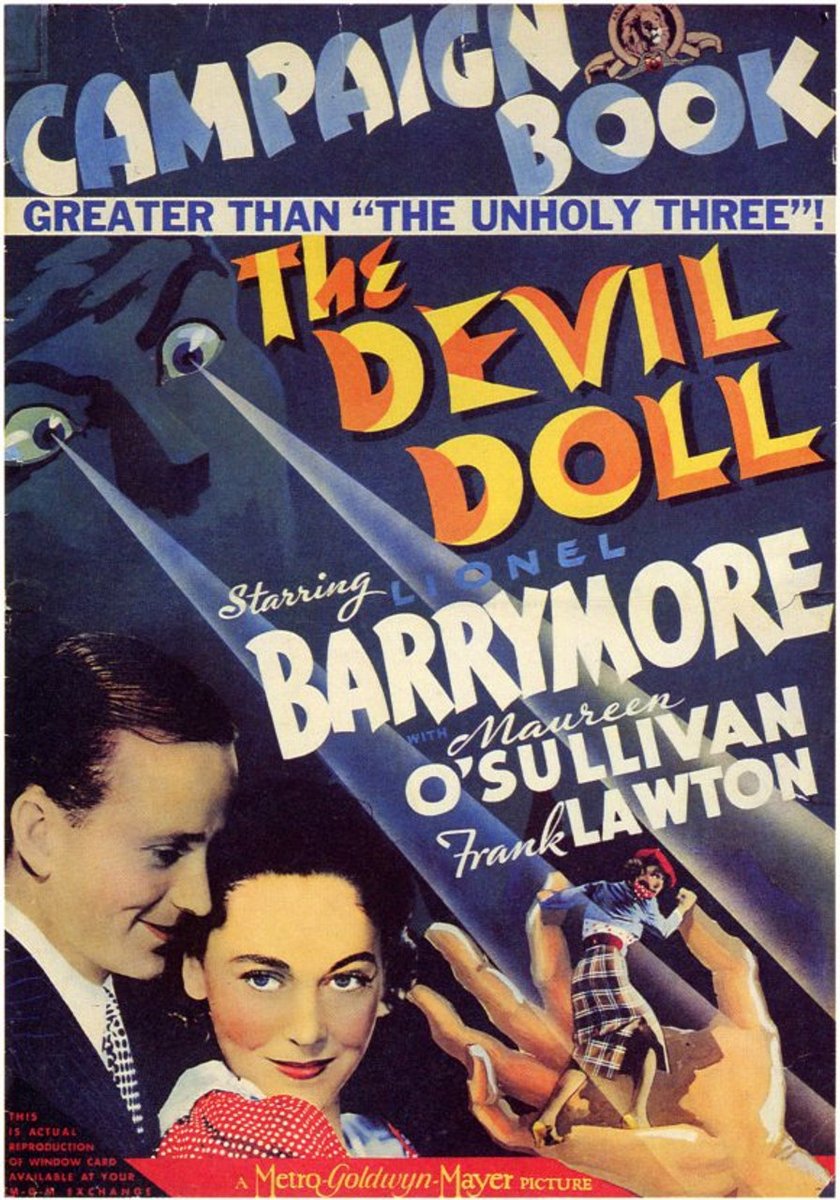 Review tinyurl.com/53ed362x do filme The Devil Doll /  A Boneca Do Diabo (1936). #filmepretoebranco #resenha #anos30 #review #suspiroearrepio