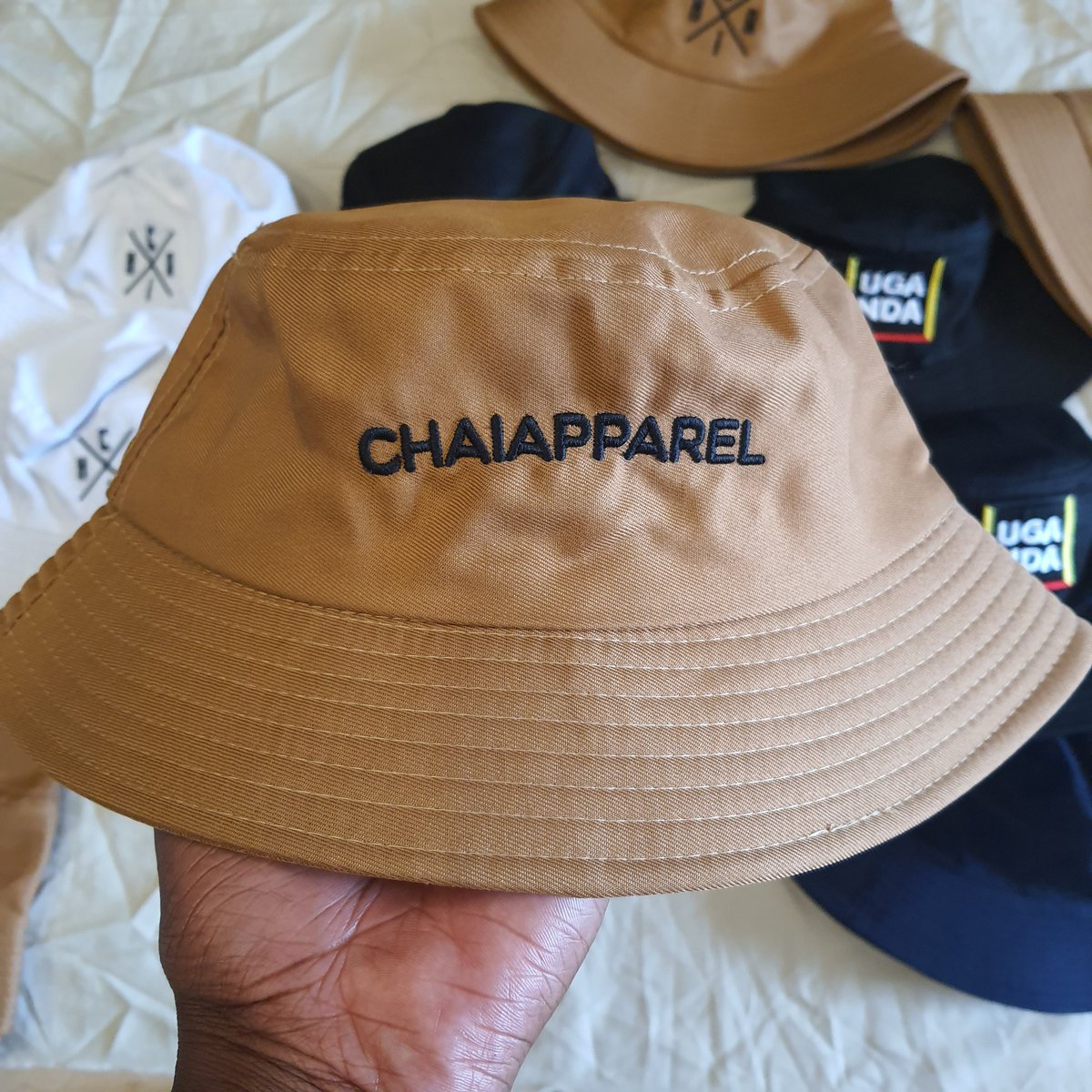 Bucket hats. 

Different colors, different designs.