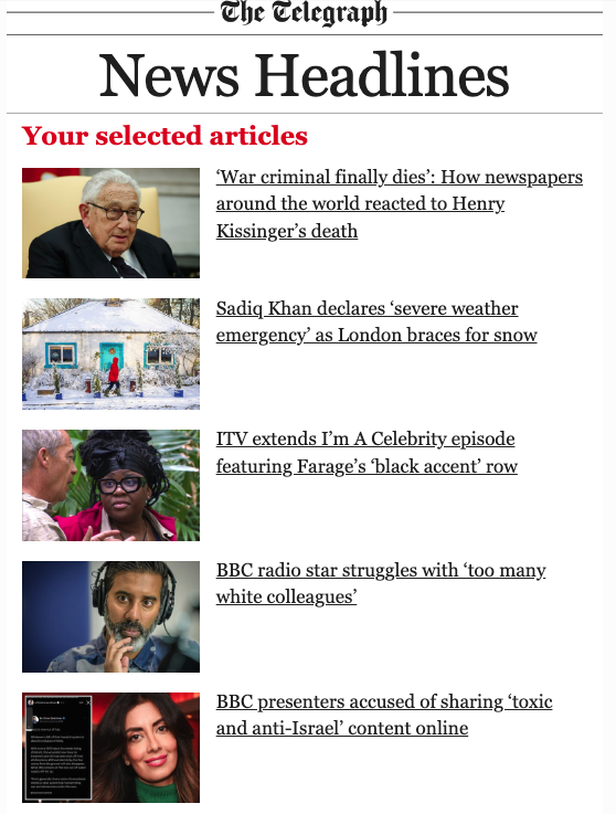 pete_flynn's tweet photo. What a negative set of headlines 🙁
There is so much beauty, excellence, agreement, love, and kindness in the UK and the broader West - why not focus on that, and find common ground &amp; unity? ❤️ https://t.co/V4wV4KCcUX