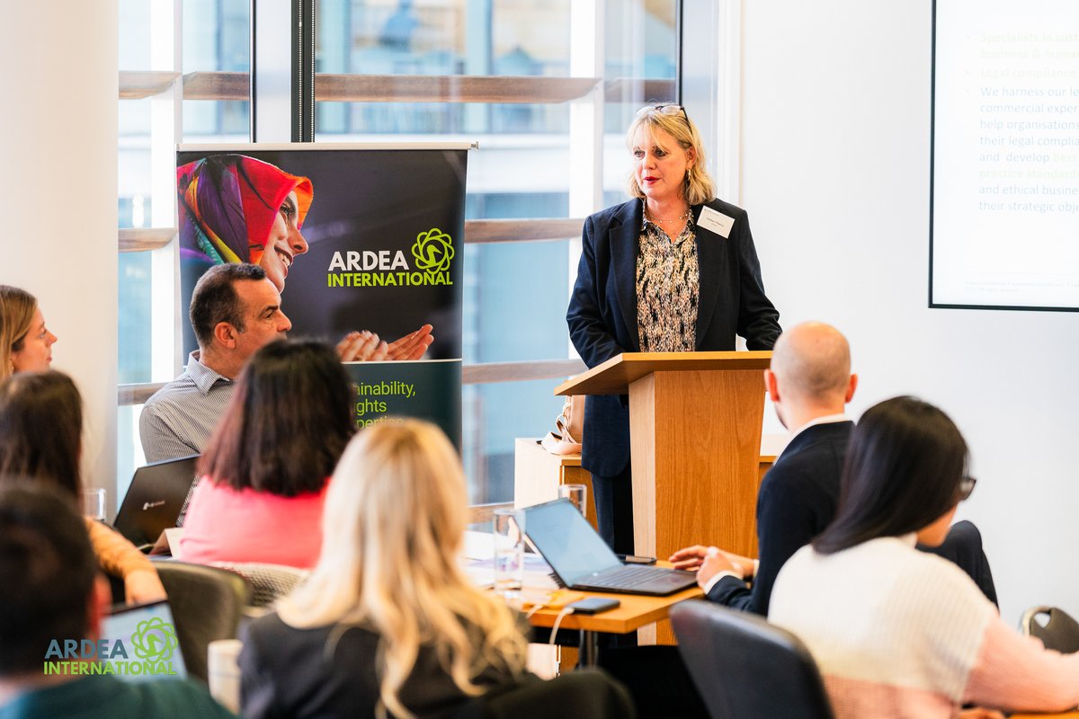 ardeaint's tweet image. Our conference on modern slavery last week was a success! 👏 We designed the conference to be of a practical nature and were so pleased to see the levels of interaction in the room. Thank you to all for joining us!

#ArdeaConference  #modernslavery  #forcedlabour  #humanrights