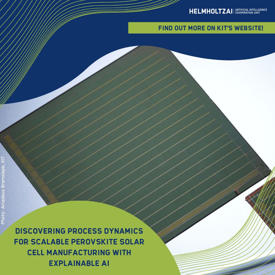 helmholtz_ai's tweet photo. ☀️ Big advancements in solar tech! Researchers at
@KITKarlsruhe, Helmholtz AI and @helmholtz_image pave the way to improved manufacturing processes for highly efficient solar cells with #AI methods - a blueprint for other research fields.
👉https://t.co/fNSjOxVdx4 https://t.co/FpNR5CwrE5