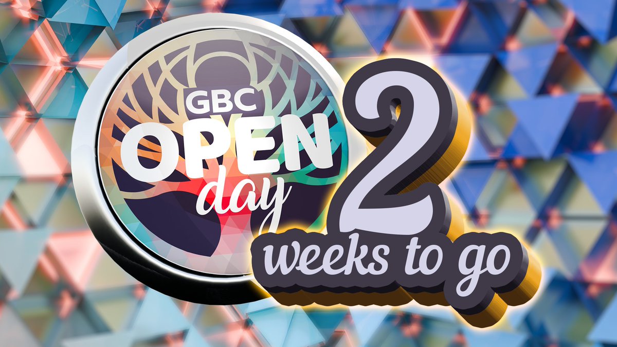 There's 2 weeks to go to Gibraltar’s biggest charity drive! At GBC we are getting ready for the Open Day on THURSDAY 14th DECEMBER! gbc.gi/open-day/get-i…