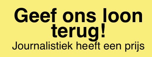 Om 11 uur leggen journalisten van onder meer DPG en Mediahuis een uur het werk neer.