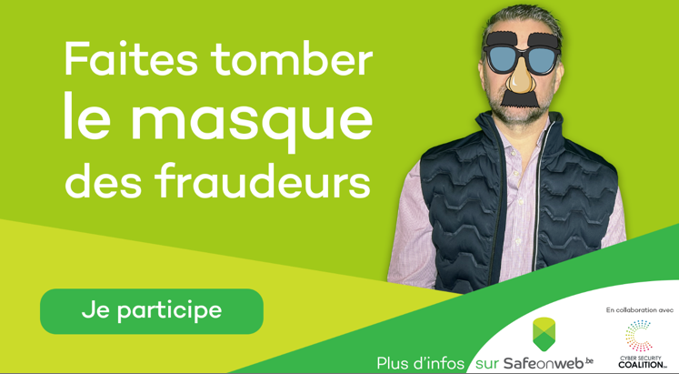 ProximusCSIRT's tweet photo. Reconnaissez les 3 escroqueries les plus courantes et démasquez les escrocs. 
👉 le second module de formation ‘Vérifie avant de transférer de l’argent’ de Surfer sans souci. https://t.co/2qciOUJKPR
#informationsecurityday https://t.co/q12ftNrhde