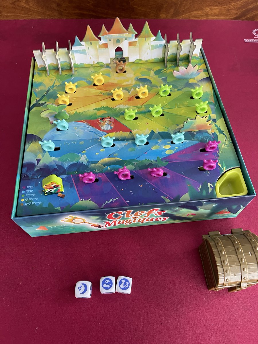 AkoaTujou's tweet photo. Clefs magiques, un joli #j2s compétitif pour enfants à base de stop ou encore (avec des dés) et un super matériel avec des clefs qui ouvrent (ou non) le coffre aux cristaux ! 
Notre avis https://t.co/PX9Fe24XKx https://t.co/PGiEoVfVdY
