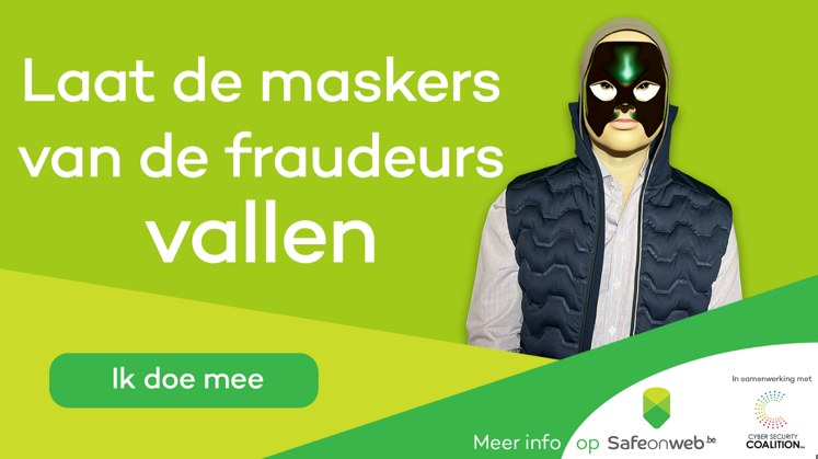 ProximusCSIRT's tweet photo. Herken de 3 meest voorkomende fraudepraktijken en ontmasker de oplichters.
👉 Hier is de tweede trainingsmodule ‘Controleer voordat je geld overmaakt’ van Surfen zonder zorgen. https://t.co/VbpbHCNnKz
#informationsecurityday https://t.co/jzFhDdVBcK