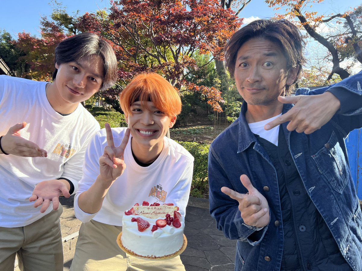 💚ʜᴀᴘᴘʏ ʙɪʀᴛʜᴅᴀʏ聡ちゃん💚／ #新宿DASH 森づくりロケ終わりに
