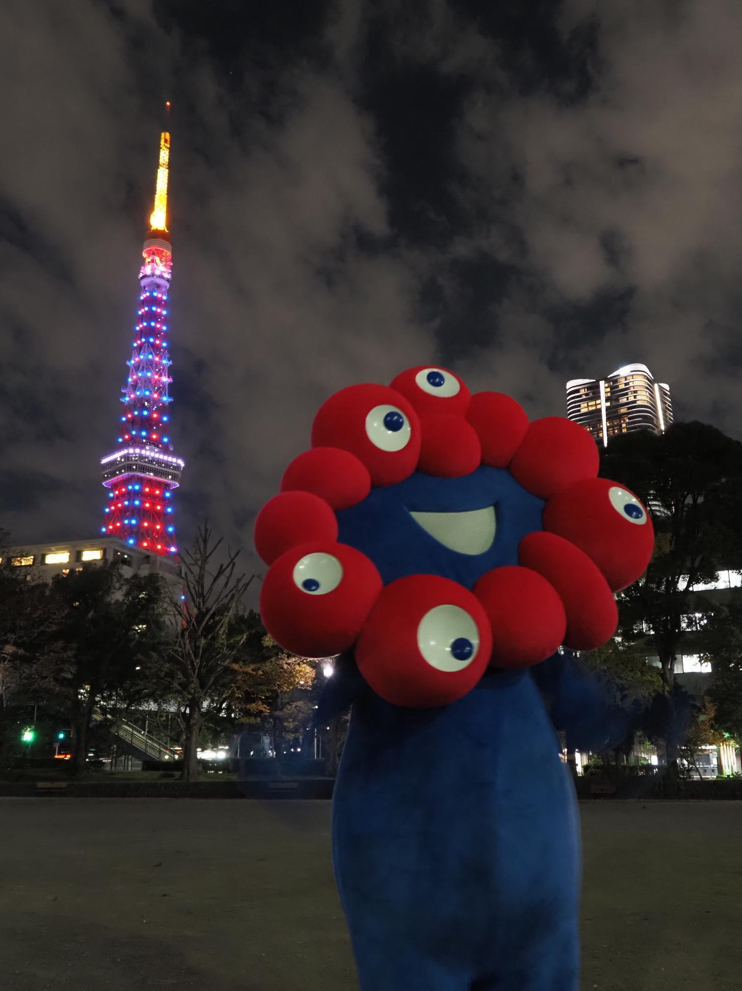 ミャクミャク 万博 LEDライトスタンド EXPO2025 新品 2種類