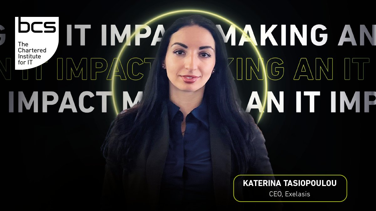 bcs's tweet photo. 🔒It's #ComputerSecurityDay! 🔒

We're putting the spotlight on our recent interview with  Katerina Tasiopoulou, CEO at @Exelasis, where she discusses the merging worlds of AI and cyber security. 

Katerina offers her advice to future cyber professionals 👉https://t.co/MhYA8cNzDq https://t.co/72dyJvYlz5