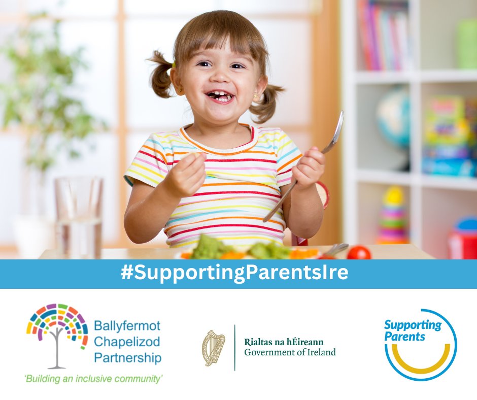 As part of the #supportingparentsire initiative, bringing together trusted resources, we're updating parents on the Healthy Food Supports offered by the Ballyfermot Chapelizod Partnership (North Dublin). Visit bcpartnership.ie/healthy-food to find out more. #SupportingParentsIre