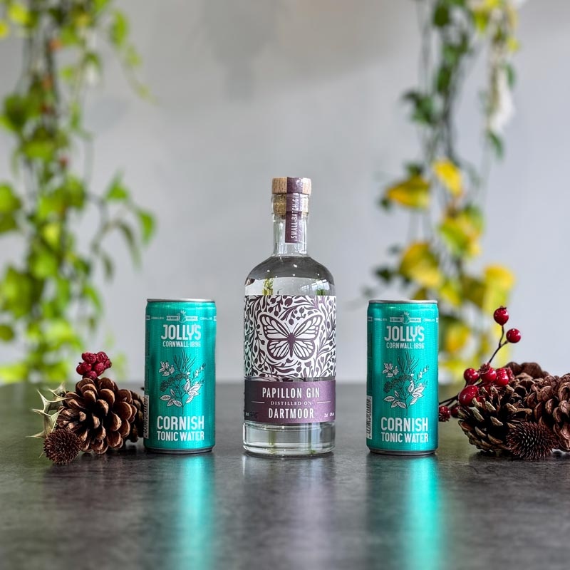 #giftideas - The perfect #Devon gift for a #ginlover. A beautifully crafted bottle of <a href="/papillongin/">Papillon Gin</a> made by the wonderful Clare and Adam on #Dartmoor.

Available now or for #Christmas delivery/collection - bit.ly/3GKPTrJ