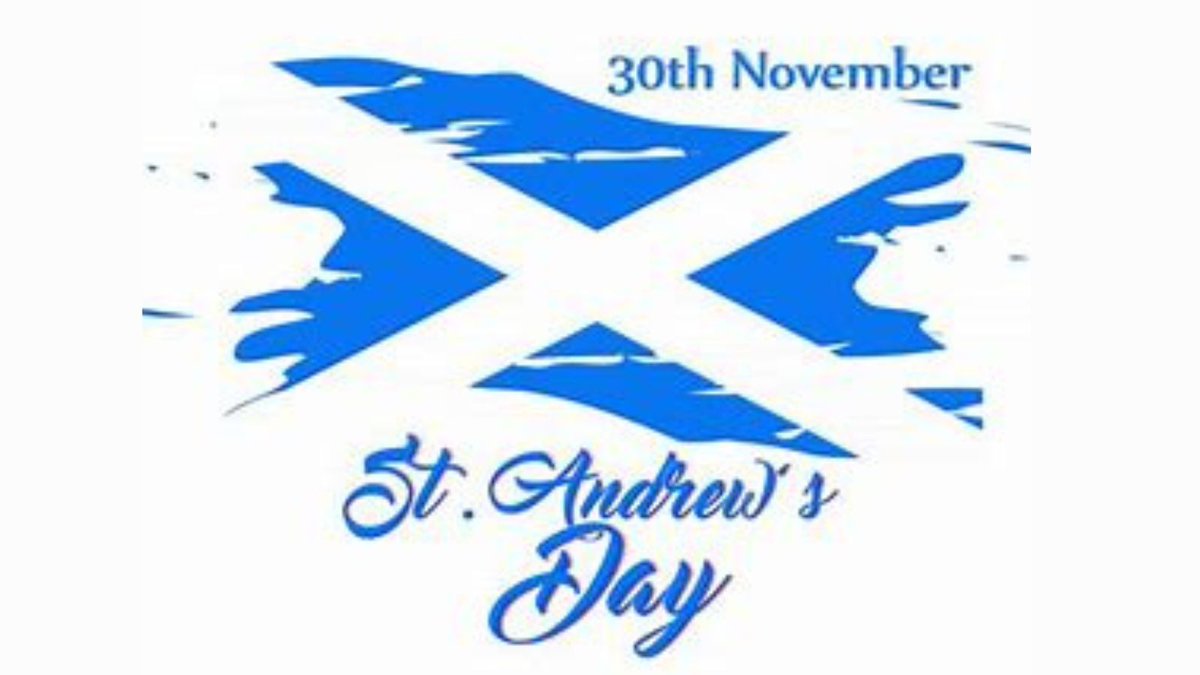 Wishing you a Happy St Andrew's Day!

#Andermas