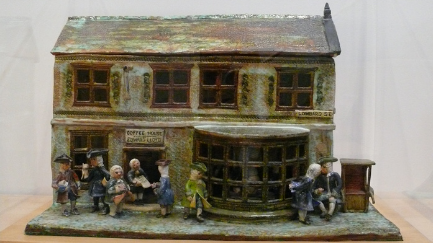 LRFHEC's tweet photo. A work of ART 😍 A model of the Edward Lloyd Coffee House, housed in 71 Fenchurch Street, to remind us of where we started! ☕#EYAArt #EYAWeek @explorearchives 

Learn more 🔗https://t.co/tVdLuzYCwq https://t.co/aNspRkYoWo