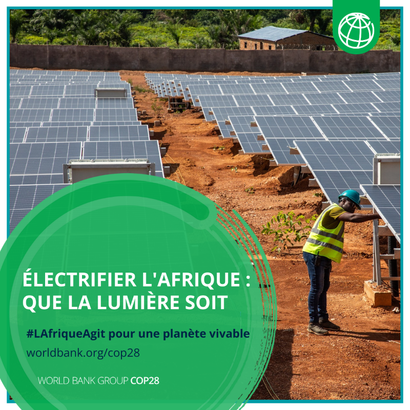 BM_Afrique's tweet photo. ⚡ DOSSIER SPÉCIAL : Électrifier l'#Afrique 💡