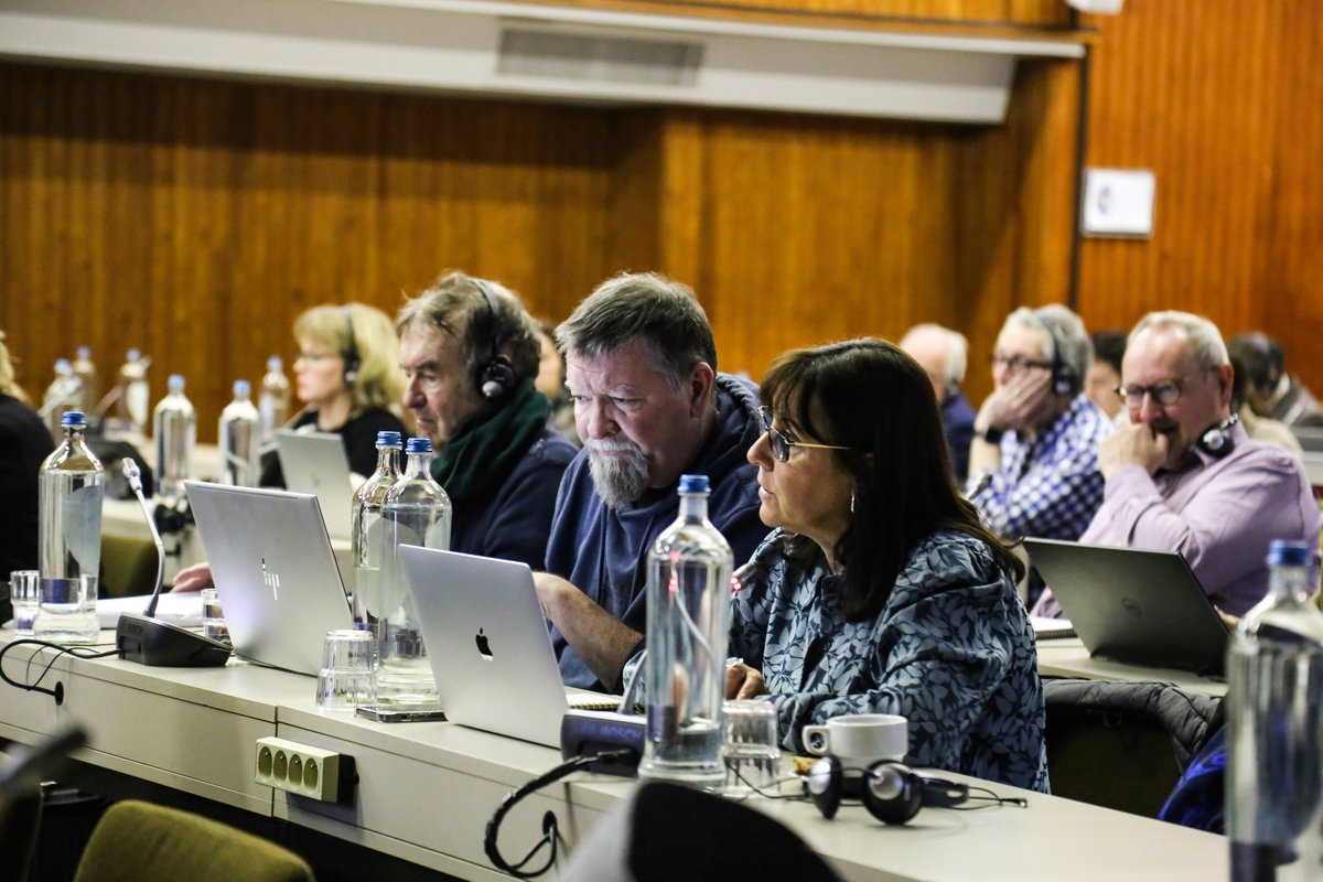 EPSUnions's tweet image. It's day 2⃣ at EPSU's Executive Committee!

🗣Representatives from public service unions across Europe are here in Brussels, making key choices and having important conversations that will guide EPSU to our Congress next year and beyond! 🔜