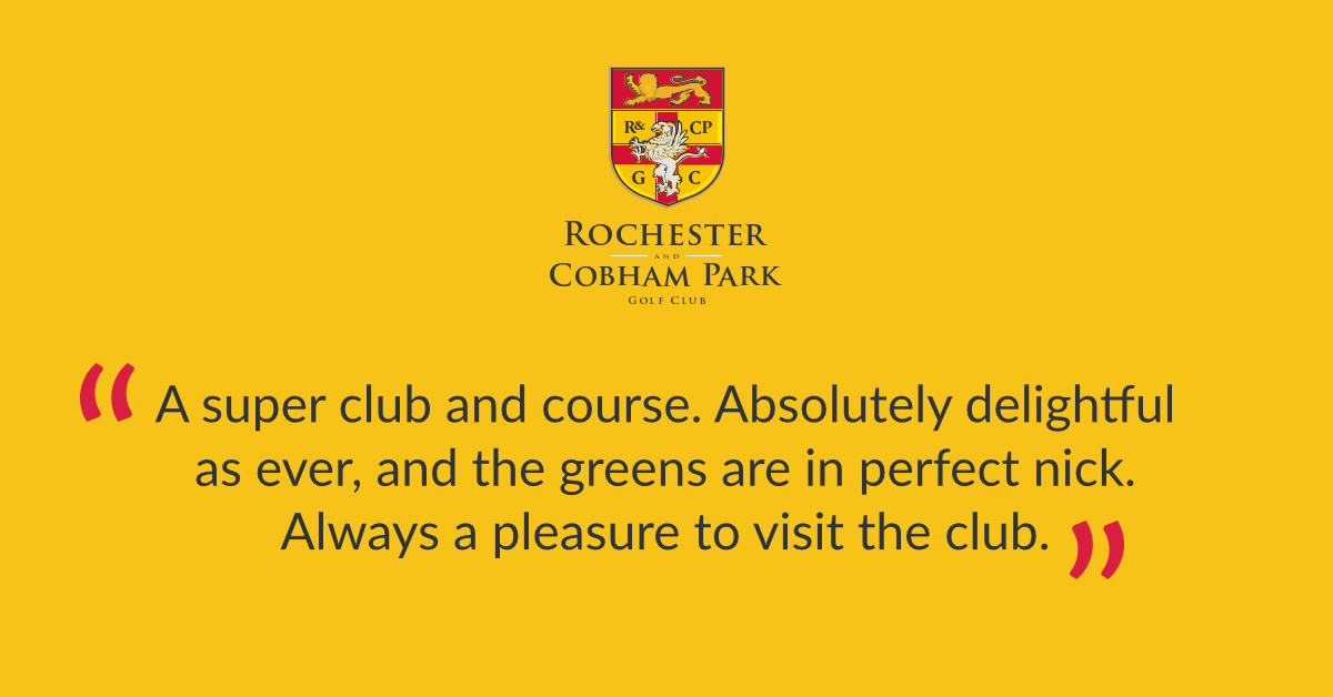 It's always lovely to receive such positive reviews, and know that our hard work doesn't go unnoticed! Discover more ow.ly/9y5350PEiJk

#englandgolf #kentgolf #reviews #golflifestyle