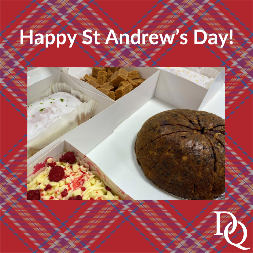 Happy St Andrew's Day!

We are very proud of our Scottish roots at Darcey Quigley, so today we are celebrating with delicious baking from Kirsty's Home Sweet Home! 🍰

#standrewsday #scotland #darceyquigley #scottishbusiness