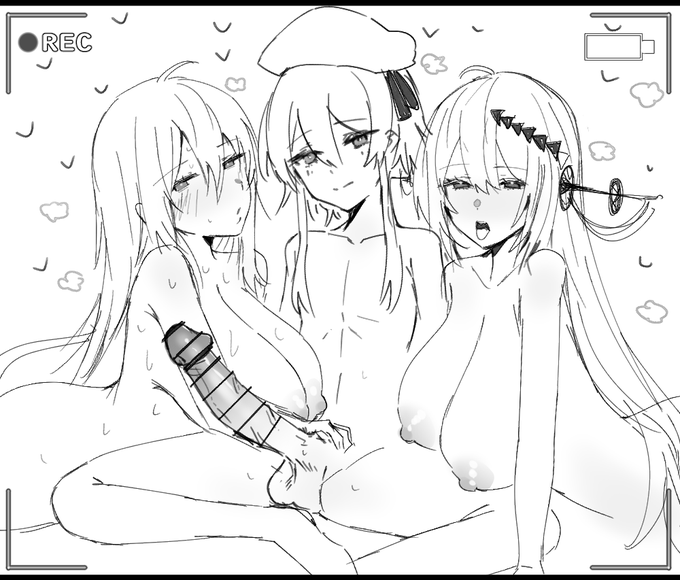 ダブルシャチをクラゲに捕食してもらうぜ🥺 ファンボックスにて計11pございます🥺