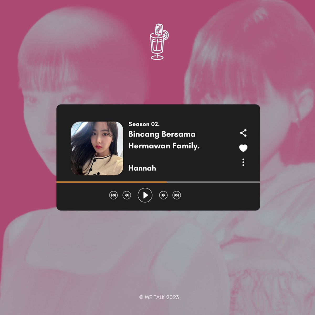 ㅤㅤ

𝗪𝗘 𝗧𝗔𝗟𝗞 𝗣𝗢𝗗𝗖𝗔𝗦𝗧
𝗦𝗘𝗔𝗦𝗢𝗡 𝗢𝟮 𝗘𝗣𝗦 𝟯𝟮
𝙱𝚒𝚗𝚌𝚊𝚗𝚐 𝙱𝚎𝚛𝚜𝚊𝚖𝚊
𝙷𝚎𝚛𝚖𝚊𝚠𝚊𝚗 𝙵𝚊𝚖𝚒𝚕𝚢.

ㅤㅤ