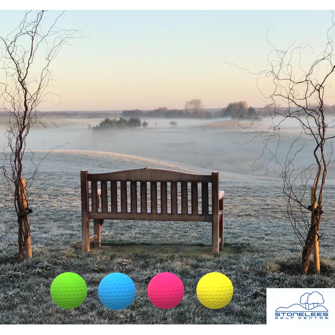 It’s a colourful golf ball sort of morning…

We are open, grab your colourful golf balls from @american_golf on site &amp; get out in the fresh air ⛳️ 

✔️Mental health
✔️ Physical health

🔗 Book now at stonelees.com/teetimes

#golf #lovegolf #stonelees #stoneleesgolf
