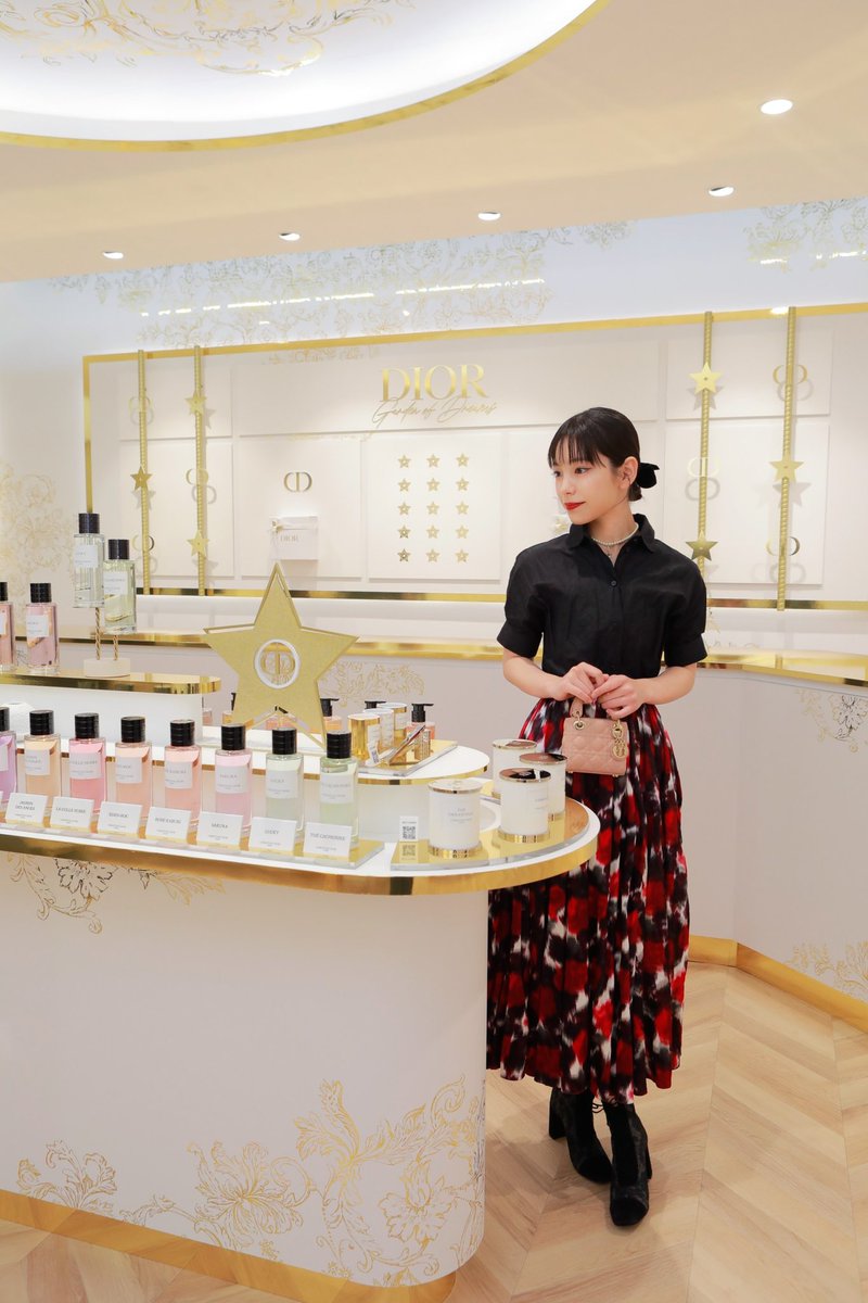 ディオールホリデーイベント「ガーデン オブ ドリームズ」にお邪魔しま