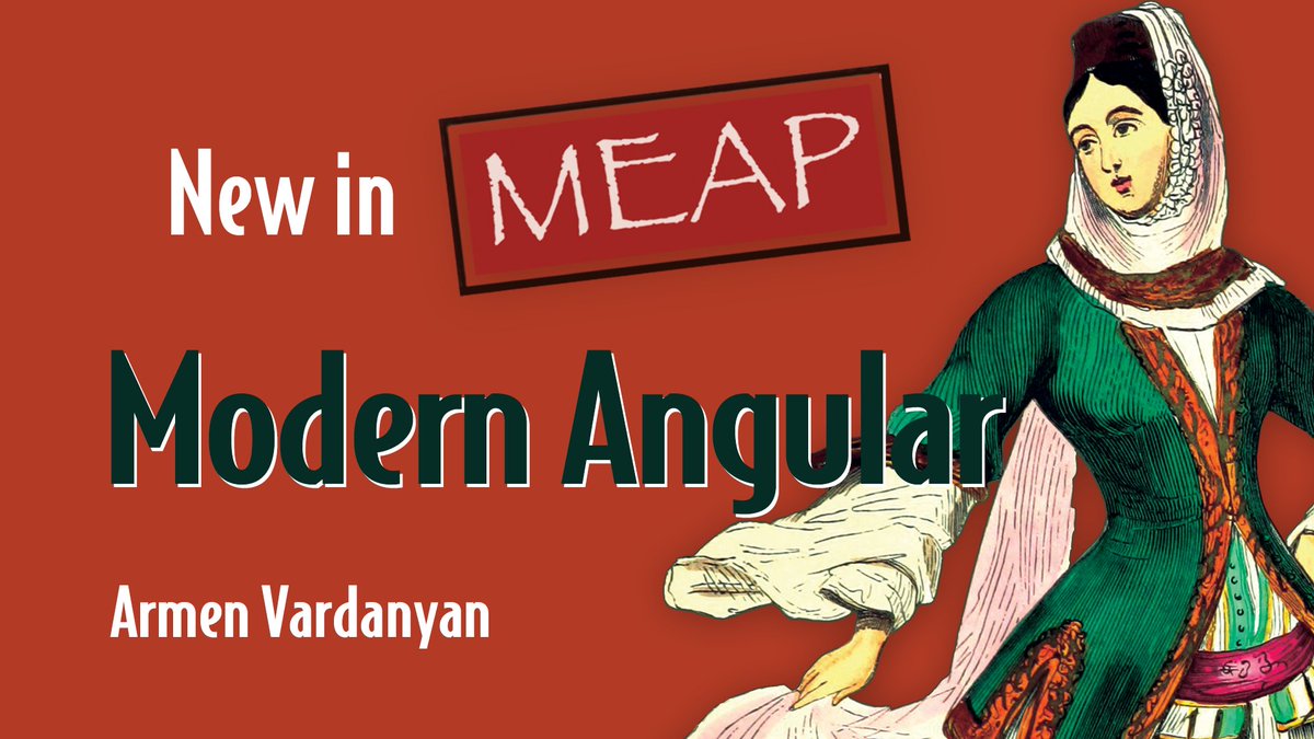 🥳Excited about the latest innovations in Angular? Well, so am I, and that's why I spent a couple of months writing a book about it! I’m excited to say that it is now available in Early Access! 
🚀grab this 45% off code: mlvardanyan (valid through 12/13) 
mng.bz/Xq9M