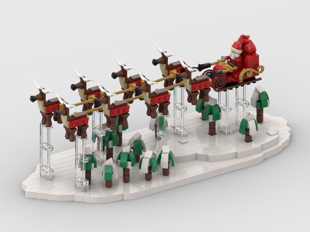 GabizonGuy's tweet photo. When Christmas comes we have to add Santa to our collection, so what better than a sleigh diorama with eight reindeer and one Santa. 🙂
Instructions available here: https://t.co/C963JHHWEA
🎅🎄🦌

#Lego #Legomoc #moc #Legobuild #legochristmas #Legosanta #Legodiorama https://t.co/FC3bUhM10Q