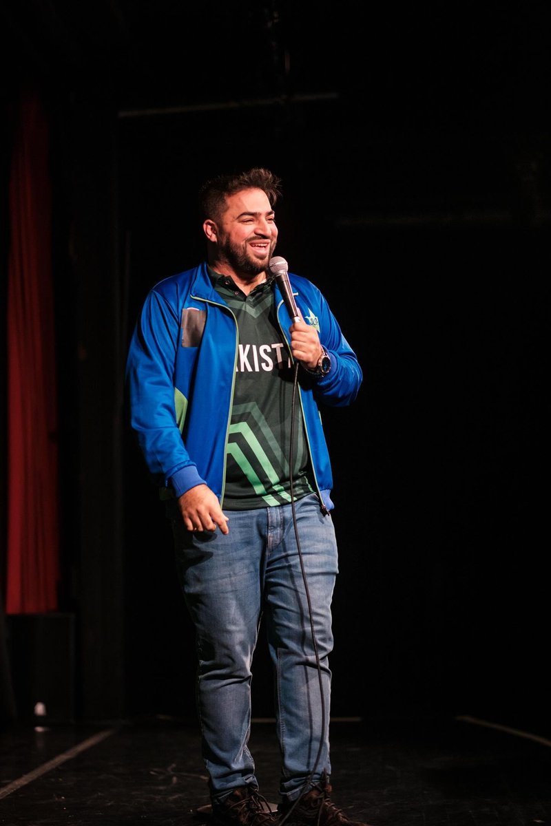 AatifNawaz's tweet photo. Epic night at Leicester Square Theatre last night. Thanks to everyone who came out to support the show and a valuable cause. Thanks to @HVRISWORLD for the photos. Thanks to all the comedians for their time. And thanks to @tezilyas &amp; @eshaanakbar for being my boys for life 💚 https://t.co/CxFxGe78nA