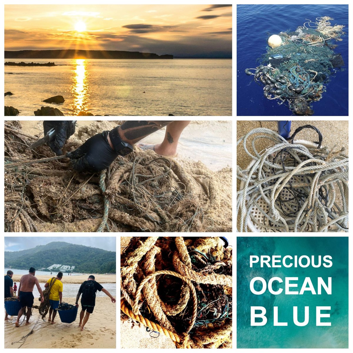 🌊 During our beach clean-ups, one haunting reality stands out – Ghost Nets. 🕸️ 

🚫 Ghost nets entangle marine creatures, leading to injuries and fatalities. 😢

🌐 Our Mission: Break the Chains! 

 💙 Let's raise awareness  🌊✨

#GhostNets #BeachCleanup #MarineLife