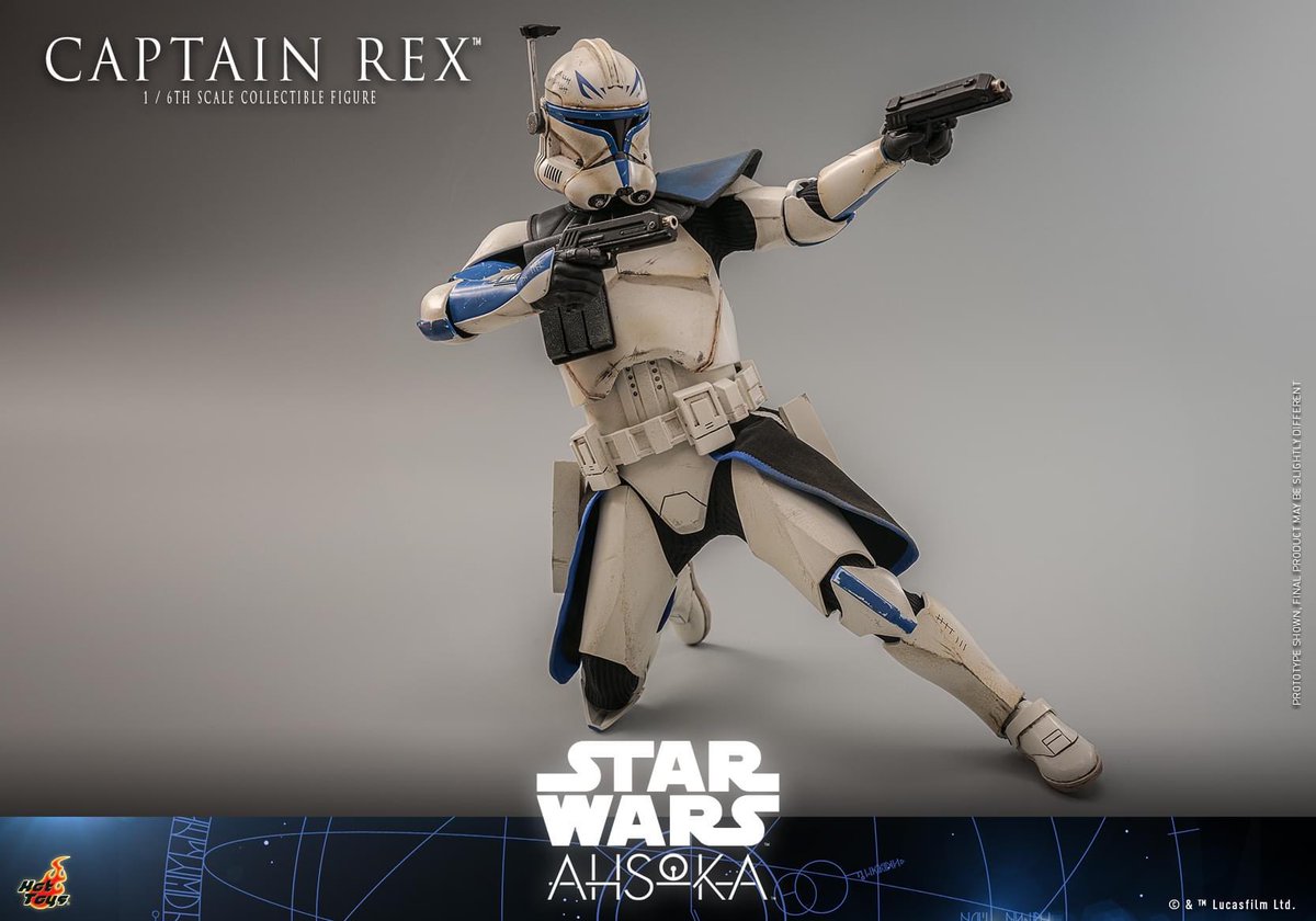 Mando3Updates's tweet photo. Hot toys @hottoysofficial has announced a brand new Captain Rex figure from ‘Ahsoka’.
#TheMandalorian #bobafett #grogu #ahsoka #starwars #thrawn #SabineWren #sabine #HeraSyndulla #droidchopper #huyang #anakin #thrawn #ezra https://t.co/CmxnOjOepc