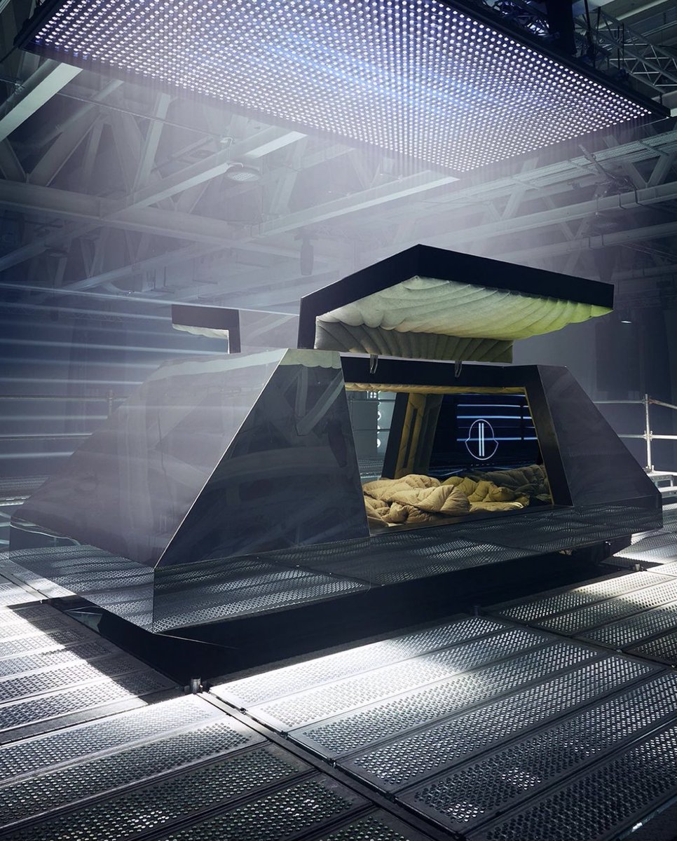 StreetFashion01's tweet photo. Moncler x Rick Owens Sound-proof Sleeping Pod (2023) https://t.co/wqgYtn9WIj