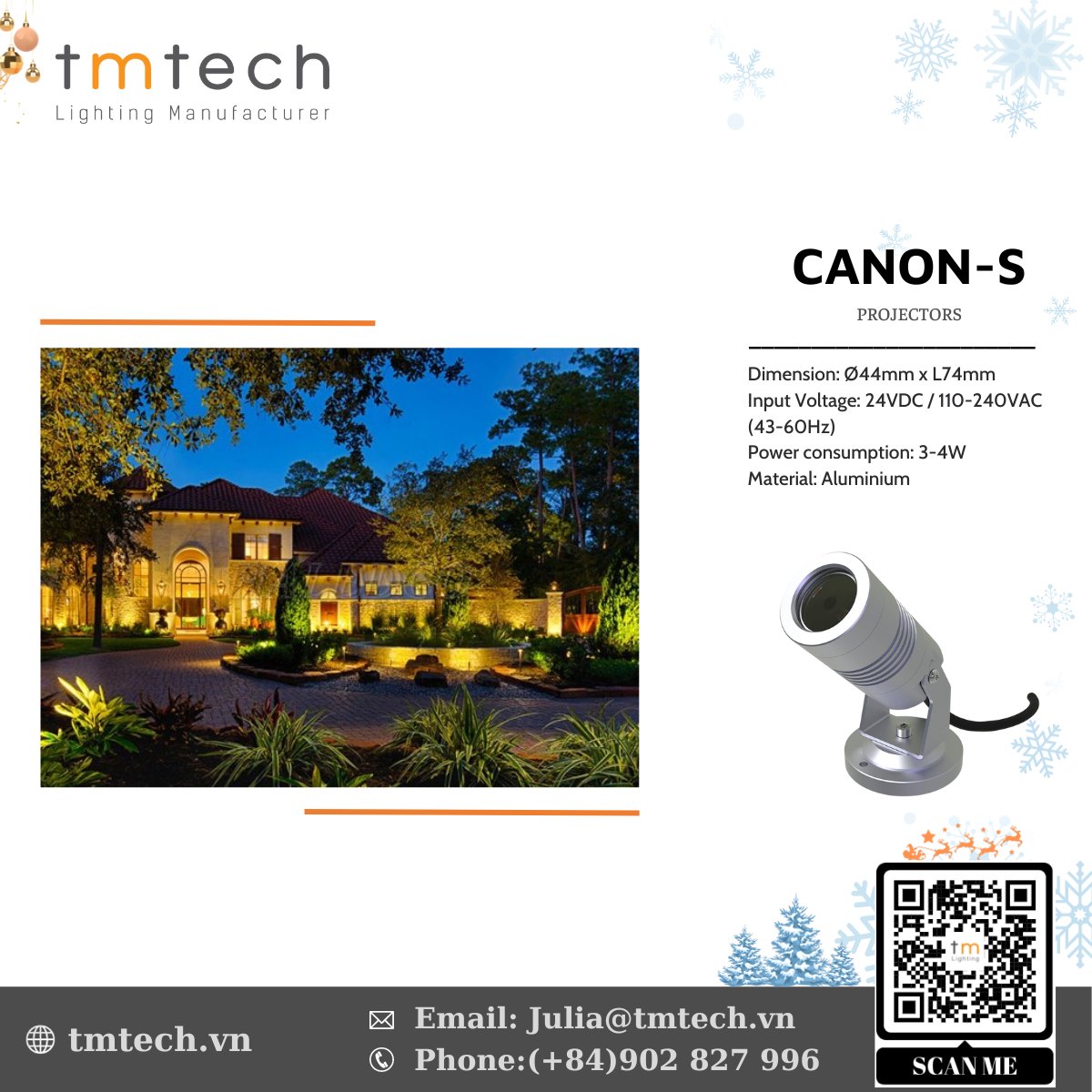 juliaTMT's tweet photo. The ⚡️CANON-SERIES⚡️ is one of the best-selling products at TMTech Lighting, particularly during the holiday season 🌈

🌐 You are welcome to check our website: https://t.co/JZLSwY96HH to get more product info

Contact:
📭 Email: Julia@tmtech.vn
📲 Whatsapp/Zalo: +84 902 827 996 https://t.co/JYwFsR6EQv