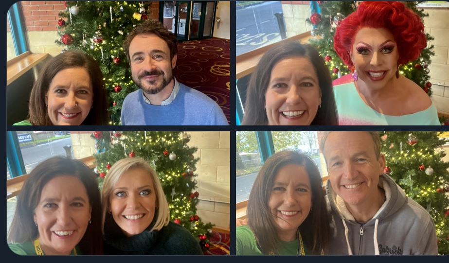 Marlow FM 97.5 (@marlowfm) on Twitter photo Angie catching up with the stars β¨at <a href="/wycombeswan/">Wycombe Swan</a> ahead of the panto #BeautyAndTheBeast. This years production is going to a magical spectacular.
Interviews & impressions coming soon on <a href="/MarlowFM/">Marlow FM 97.5</a>. Book your tickets!
<a href="/mrjoemcfadden/">Joe McFadden β£π§’</a> <a href="/SuzanneShaw/">Suzanne Shaw</a> <a href="/jon_clegg/">Jon Clegg</a> #LaVoix
<a href="/angie_buk/">Angie Burns</a> Angie catching up with the stars β¨at <a href="/wycombeswan/">Wycombe Swan</a> ahead of the panto #BeautyAndTheBeast. This years production is going to a magical spectacular.
Interviews & impressions coming soon on <a href="/MarlowFM/">Marlow FM 97.5</a>. Book your tickets!
<a href="/mrjoemcfadden/">Joe McFadden β£π§’</a> <a href="/SuzanneShaw/">Suzanne Shaw</a> <a href="/jon_clegg/">Jon Clegg</a> #LaVoix
<a href="/angie_buk/">Angie Burns</a>