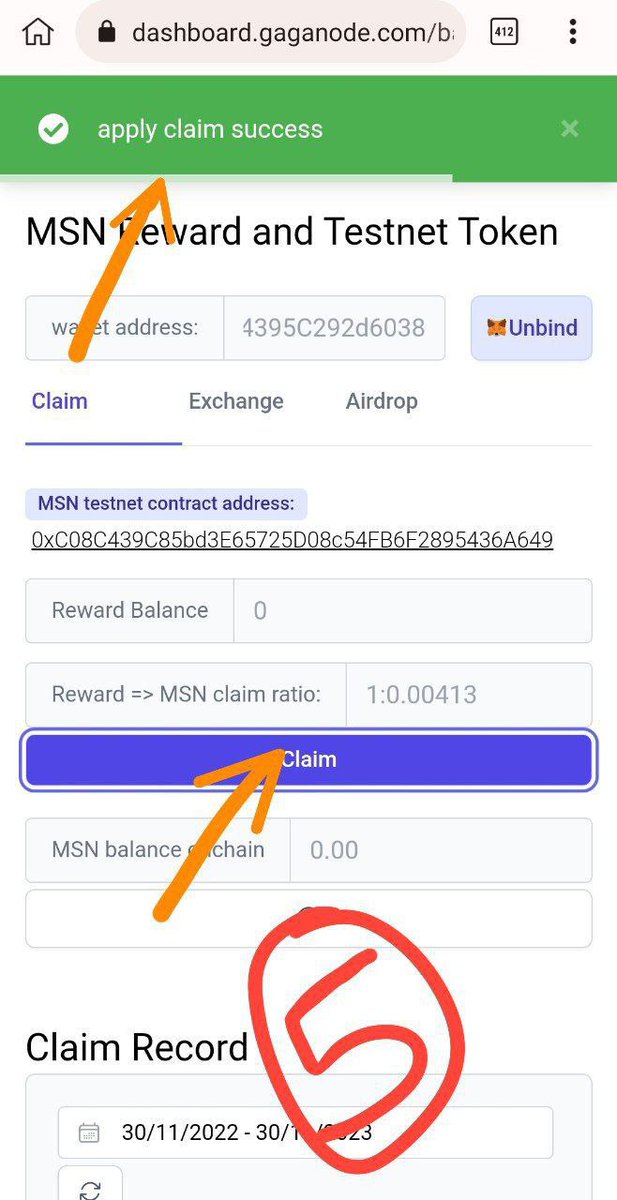 Bhavesh__DS's tweet photo. 🚨 GagaPro Mining  #Update 

 😱 Convert Your Gaga Token to Meson Tokens On Testnet
 
Convert -:  https://t.co/ahQpp70cbq 
Contract - : 0xC08C439C85bd3E65725D08c54FB6F2895436A649

Post -: $Portal @Portalcoin
Engage to earn Comments $ https://t.co/TvzwSat0fu