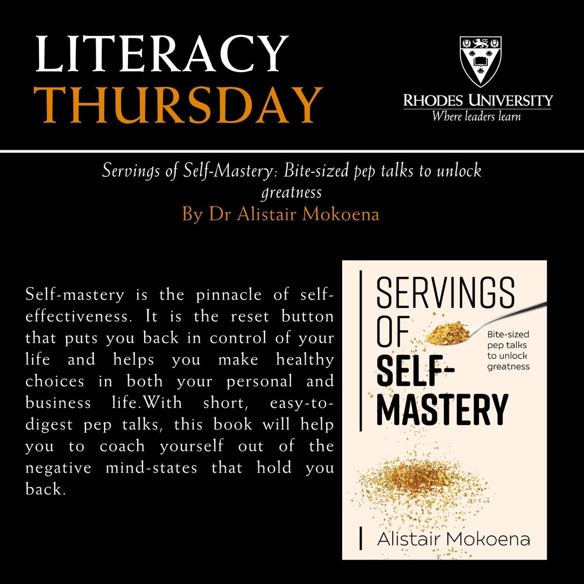 Rhodes_Uni's tweet photo. #LiteracyThursday
For more info, and other great books, go to:
https://t.co/kJAwzk4YF3 https://t.co/eCxxUC62Ic