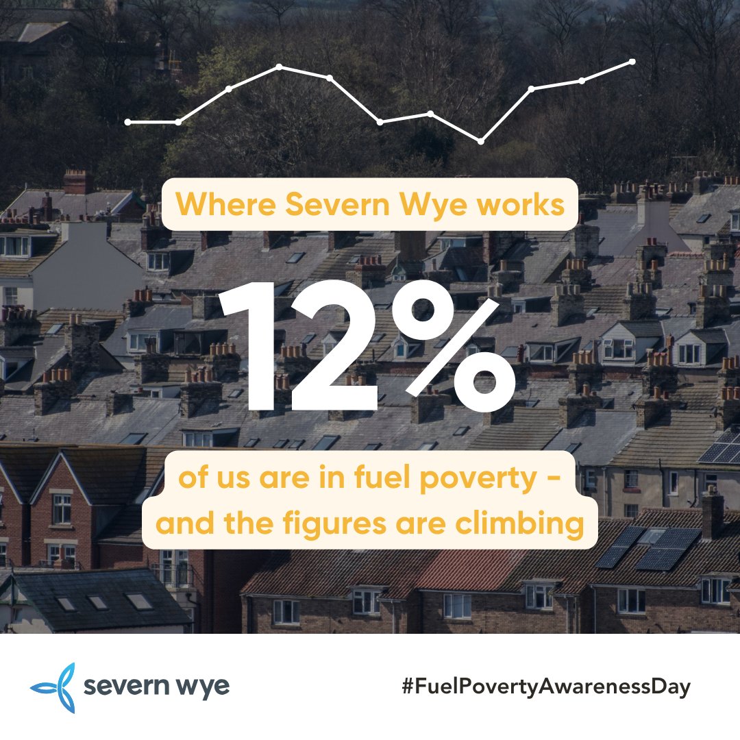 Across the region we work in, 58,933 households were living in #fuelpoverty in 2021. Pre energy-crisis. That's 12% of the population, and in Herefordshire alone the figures are over 19%. When the issue affects one in 5 of us, it's a big deal. #FuelPovertyAwarenessDay