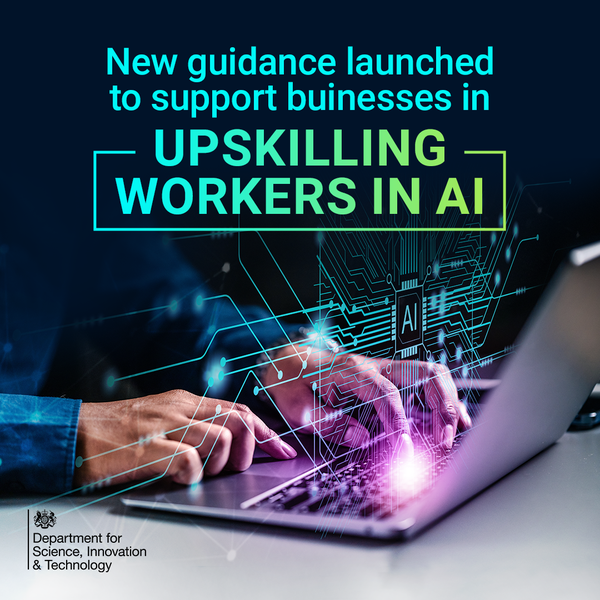 Government has taken the next step in their plans to upskill the UK workforce to work with AI. The guidance will help businesses unlock the huge potential of the technology. Find out more and give feedback on the guidance below 👇 gov.uk/government/new…