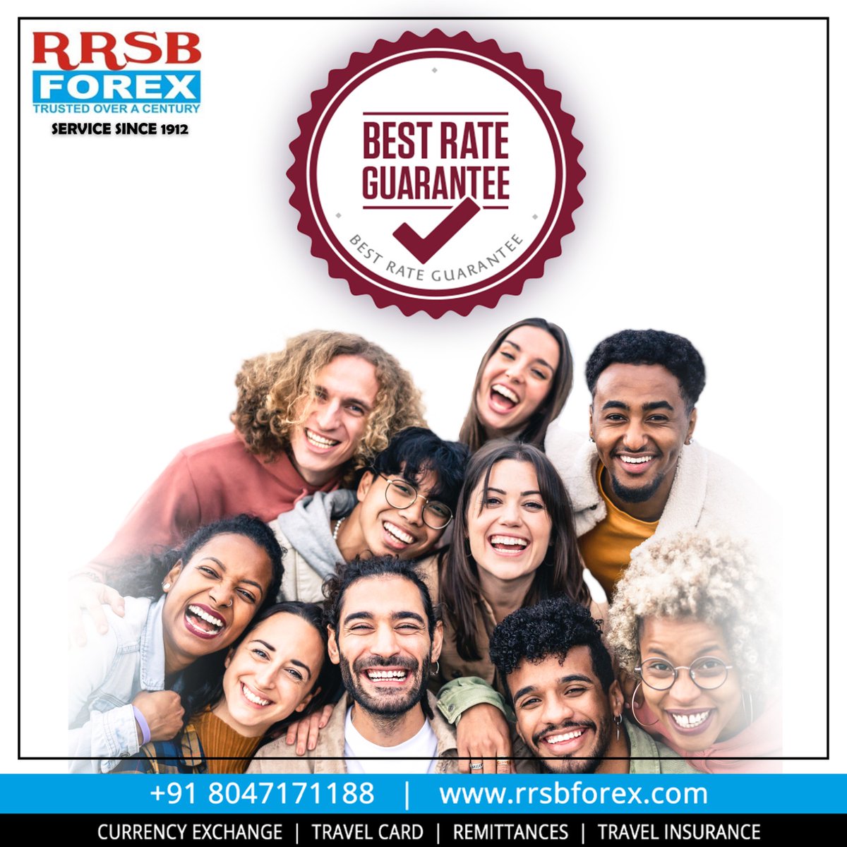 Experience excellence with RRSB Forex as we commit to delivering the best rates guaranteed across all our services. From currency exchange to remittances, trust us for unparalleled value and reliability.

For enquiries: +91 8047171188

#forex  #RRSBForex #UnlockingOpportunities