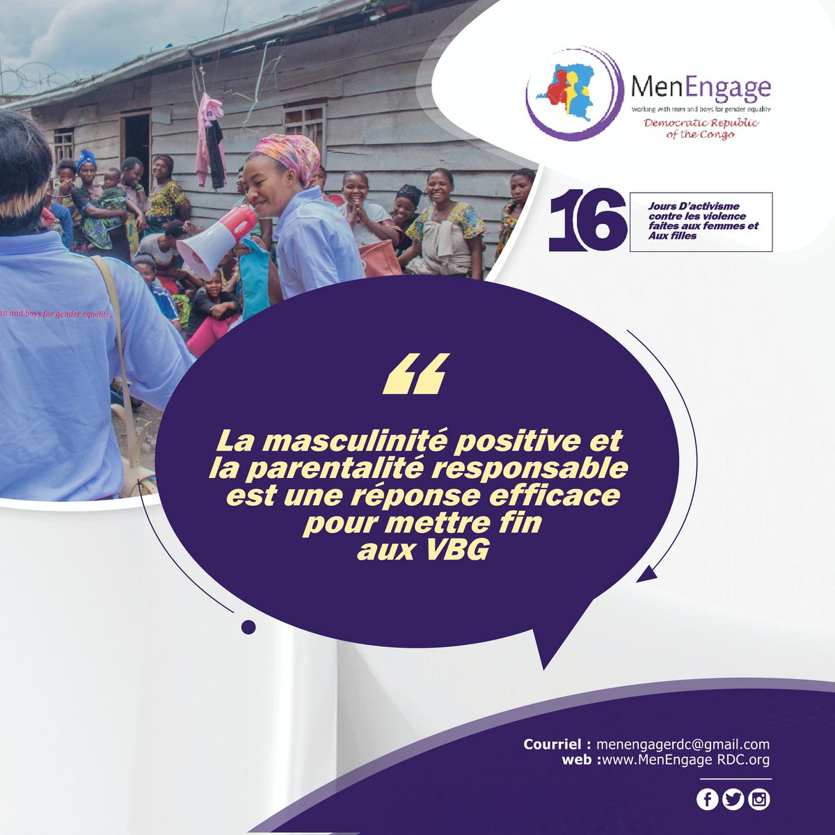 MenEngage DRC tweet media