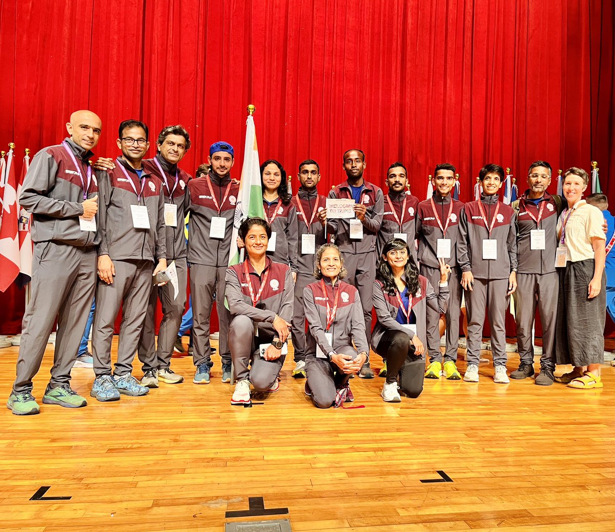 pribhatt29's tweet photo. Itโs time #24hrsWorldChampionship Team India is ready! ๐๐ปโโ๏ธ๐๐ Jai Hind ๐ฎ๐ณ
#iau #worldchampionship #ultrarunning #ultrarunner #fitwithpb https://t.co/n8XWp9mBuB