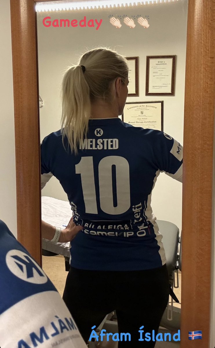 harpamel's tweet photo. Gameday 👏🏻👏🏻👏🏻 
Mikið hlakka ég til að fylgjast með stelpunum okkar á stóra sviðinu 🥰 
ÁFRAM ÍSLAND 🇮🇸 https://t.co/A9govInQeK