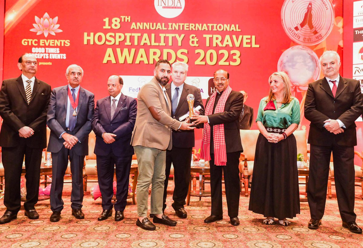 The <a href="/khyberhimalayan/">The Khyber Resort</a> won the 'All Seasons Getaway Resort' award at the 18th Hospitality India Travel Awards 2023.  This recognition affirms our commitment to providing unmatched hospitality. I congratulate the entire Khyber family for their dedication.

#TheKhyberResort