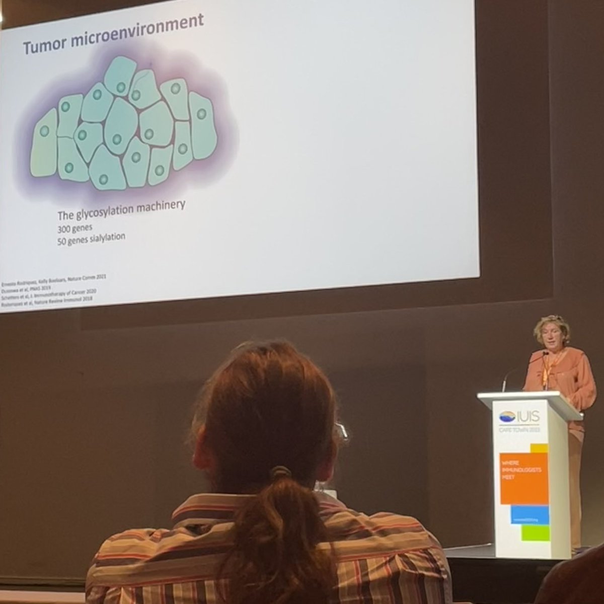 Jan Van den Bossche Lab (@immunometlab) on Twitter photo <a href="/YvK13/">Yvette van Kooyk</a> highlighting the work on siglecs in the TME from <a href="/Ernestorcp/">Ernesto Rodríguez</a> and other <a href="/ScienceLab_MCBI/">Mol. Cell Biology and Immunology Lab</a> colleagues at #IUIS2023 <a href="/YvK13/">Yvette van Kooyk</a> highlighting the work on siglecs in the TME from <a href="/Ernestorcp/">Ernesto Rodríguez</a> and other <a href="/ScienceLab_MCBI/">Mol. Cell Biology and Immunology Lab</a> colleagues at #IUIS2023